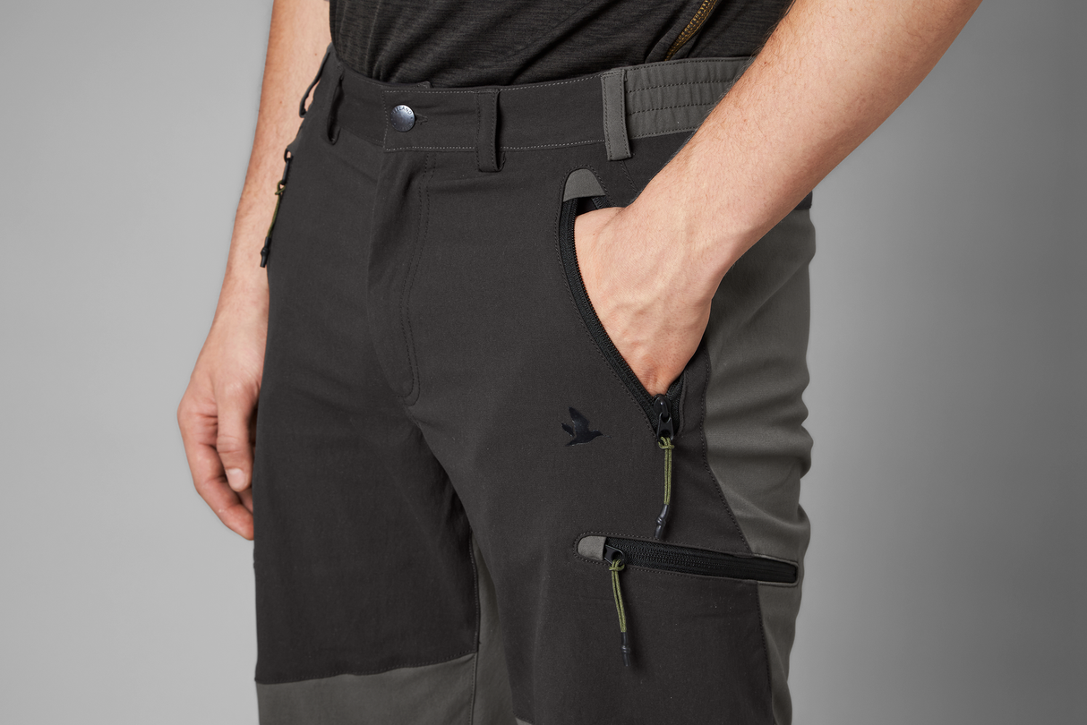 Outdoor Stretch Bukse - Black/Grey – Seeland