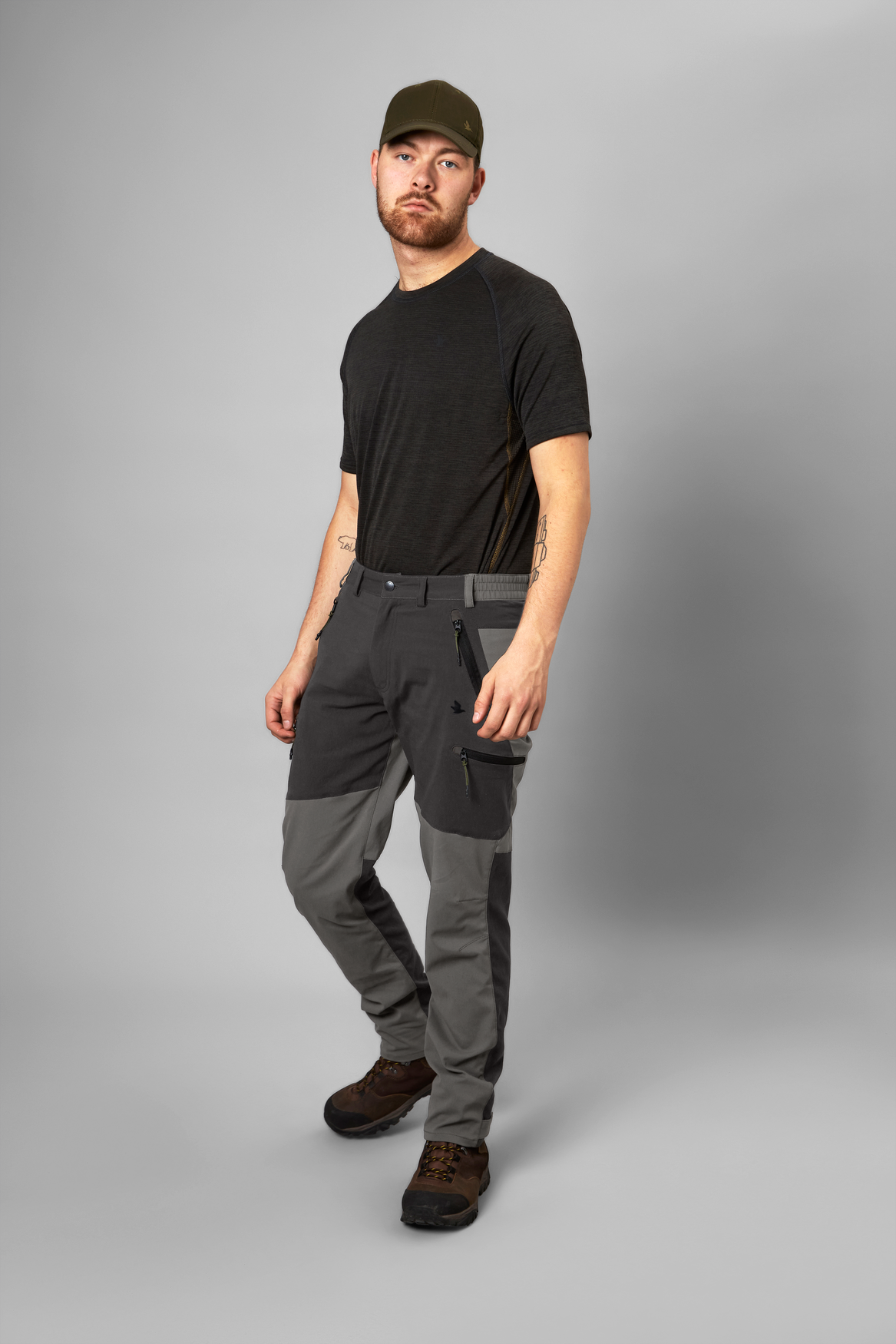 Outdoor Stretch Bukse - Black/Grey – Seeland