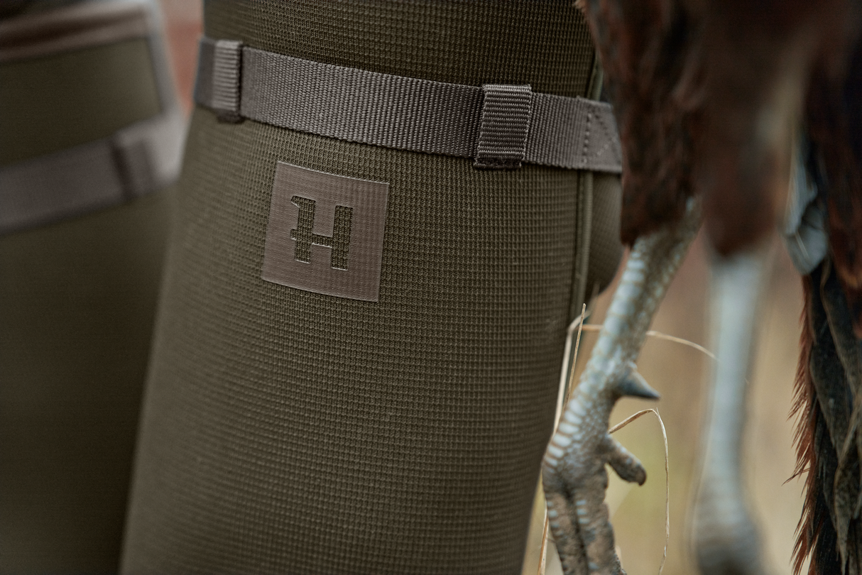 Forester Textile Gummistøvel – Willow Green/Deep Brown – Härkila