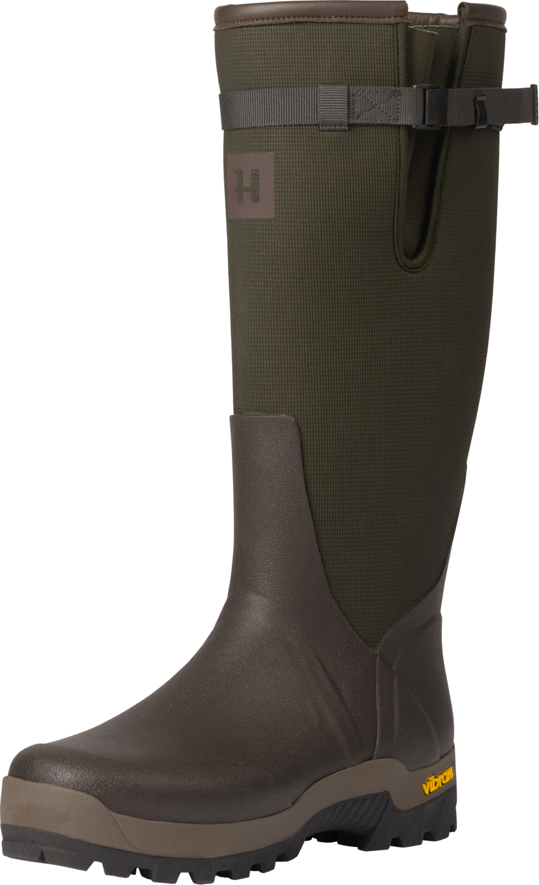 Forester Textile Gummistøvel – Willow Green/Deep Brown – Härkila
