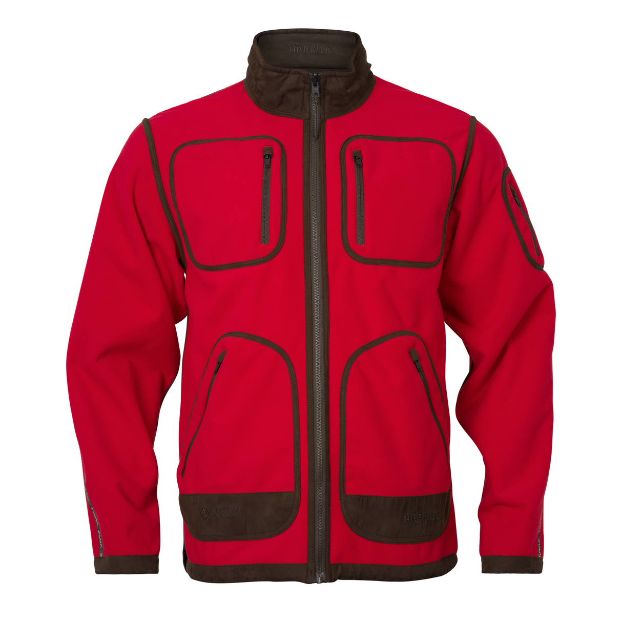 Kamko Regal rev. fleece - Red/Brown - Härkila