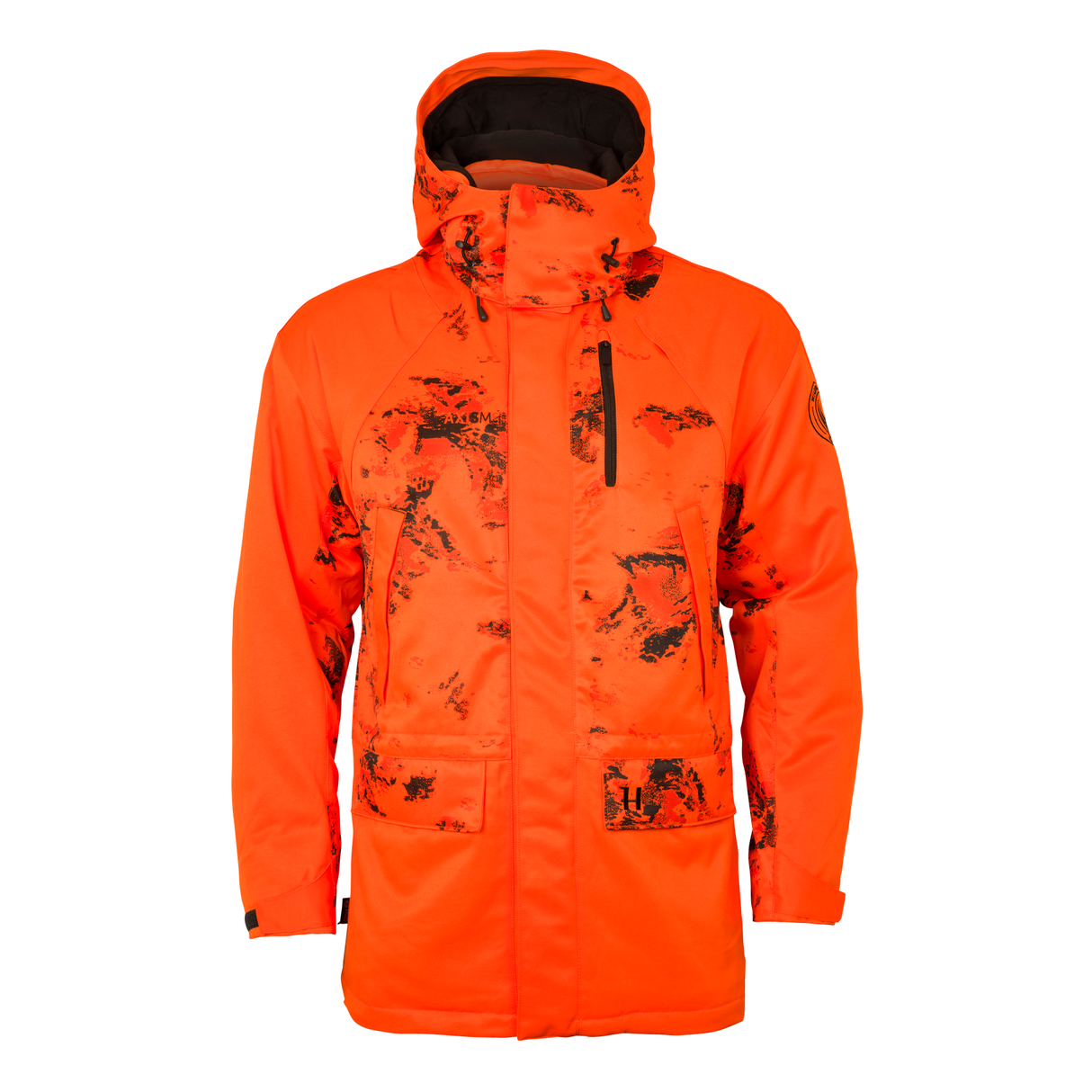 Wildboar Pro Blaze camo HWS isoleret jakke - AXIS MSP®CE orange - Härkila