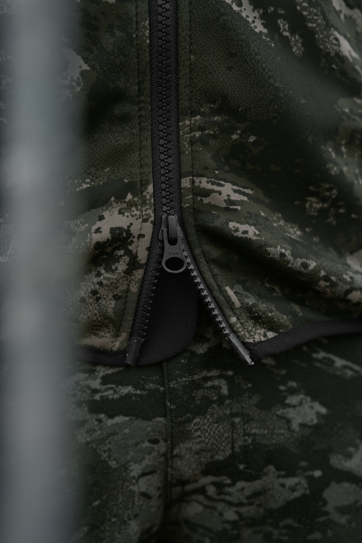 NOCTYX Camo fleecejakke med hel glidelås – AXIS MSP®Black – Härkila