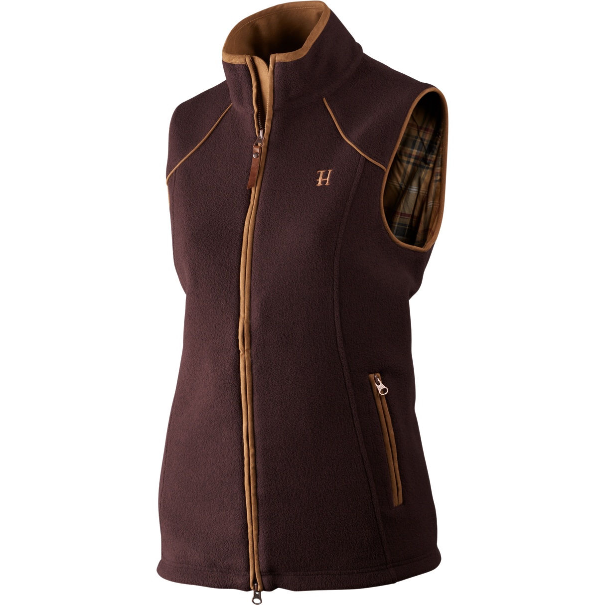 Sandhem Lady fleecevest – Dark Port Melange – Härkila