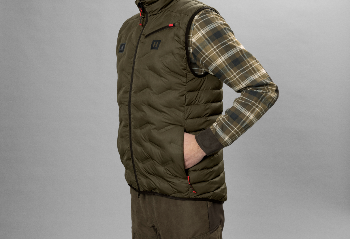 Clim8 vattert vest Willow Green – Härkila
