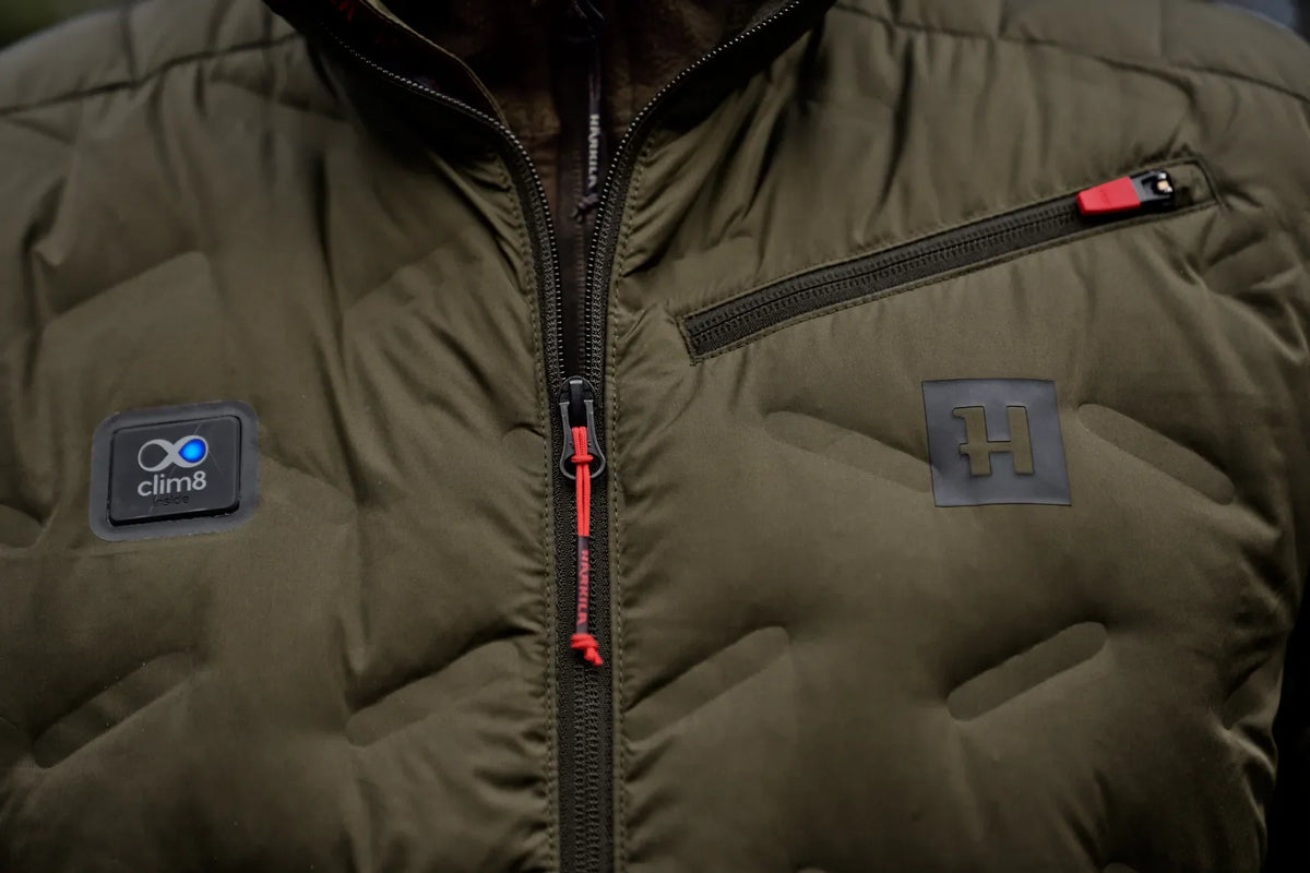Clim8 vattert vest Willow Green – Härkila