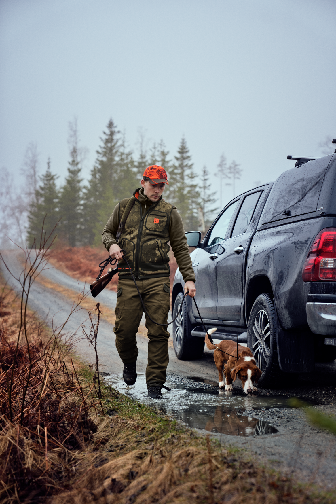Kamko Pro Edition vendbar synlighetsvest AXIS MSP®Limited Edition/Oransje – Härkila
