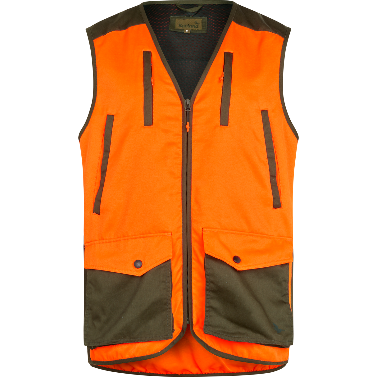 Str. Medium - Travo Waistcoat Hi-vis Oransje - Byttevare – Seeland
