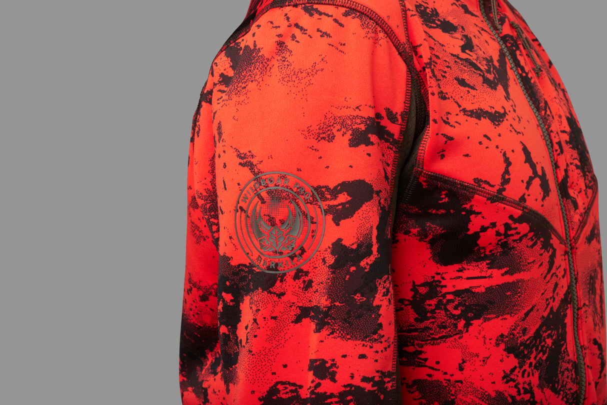 Wildboar Pro - Camo fleecejakke AXIS MSP®Wildboar Orange/Shadow Brown – Härkila