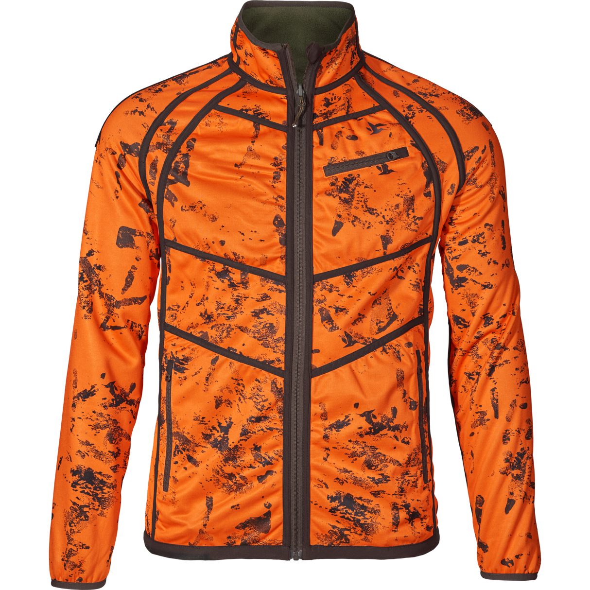 Vantage - Vendbar Fleece Pine Green/InVis Orange Blaze – Seeland