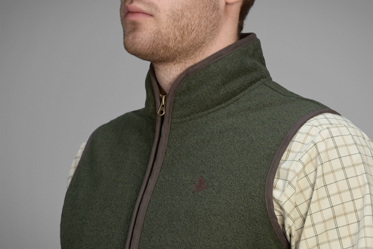 Woodcock Fleece Vest - Classic Green – Seeland