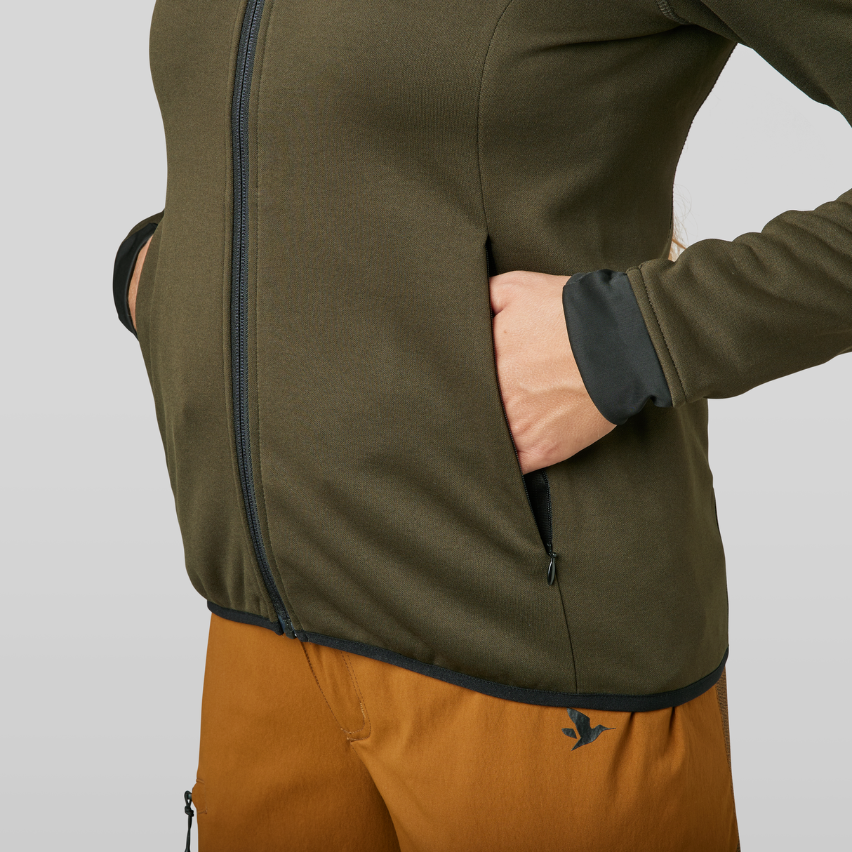 Power Fleece Dame - Pine Green – Seeland