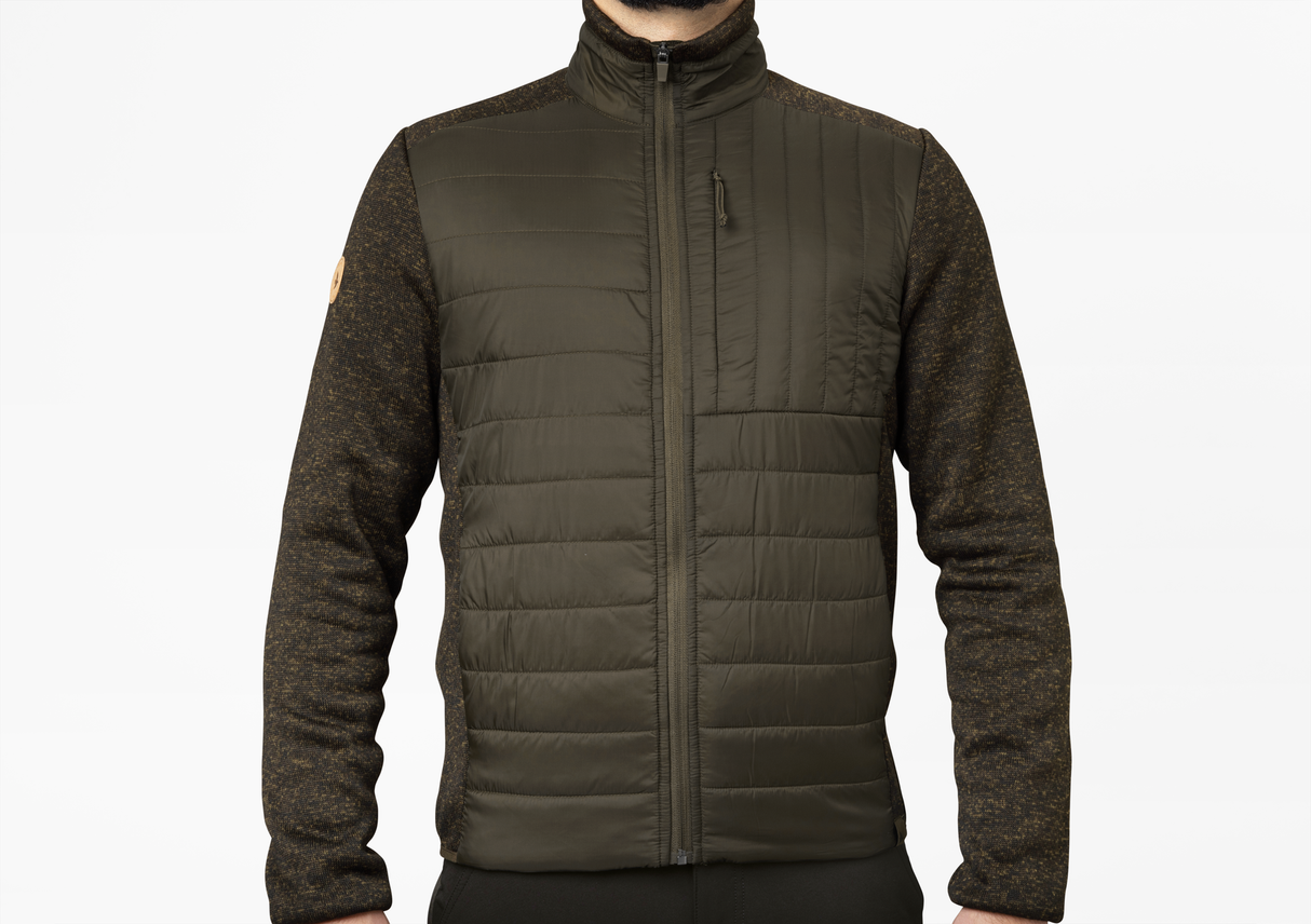 Theo Hybrid Jakke - Pine Green – Seeland
