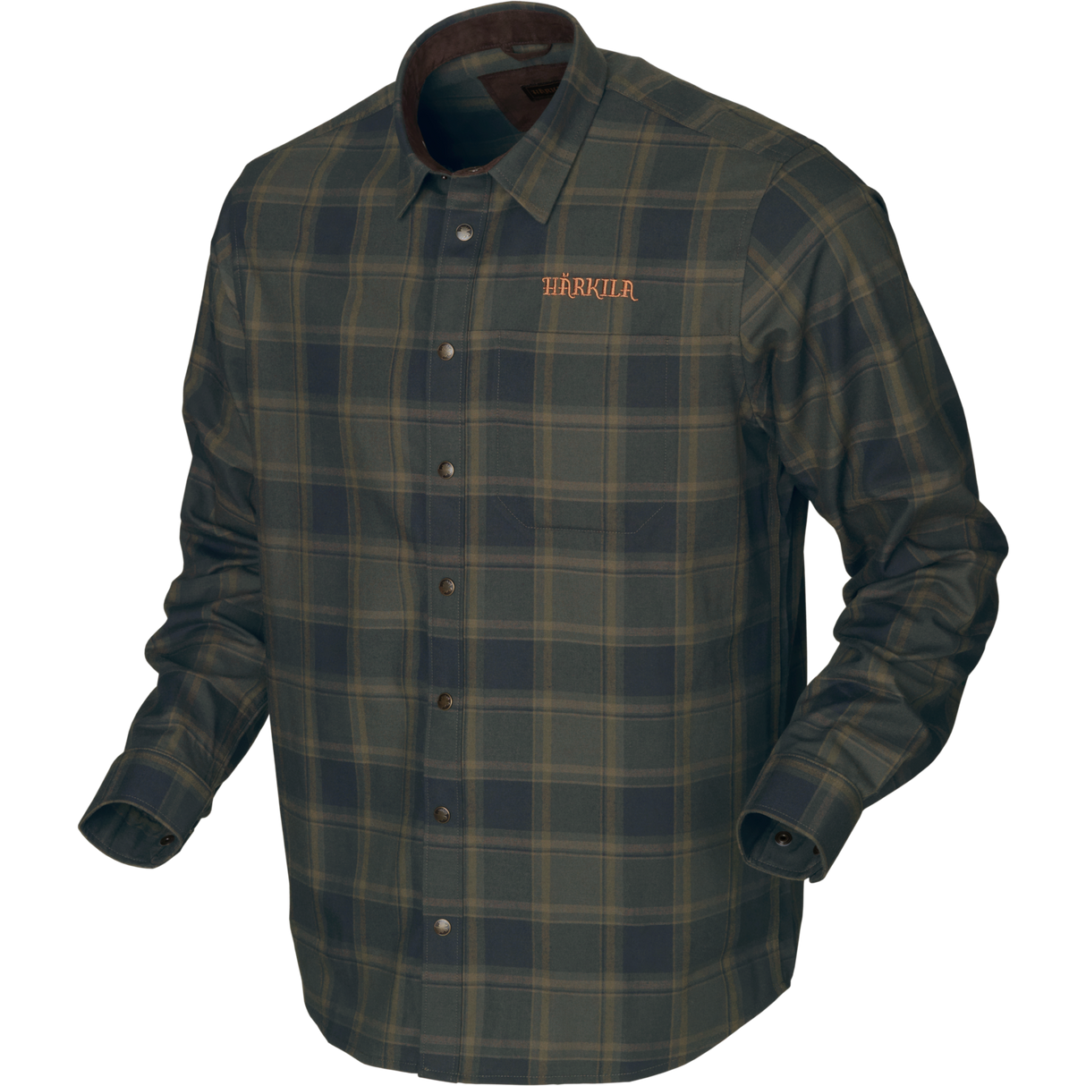 Metso Active skjorte Willow Green Check – Härkila