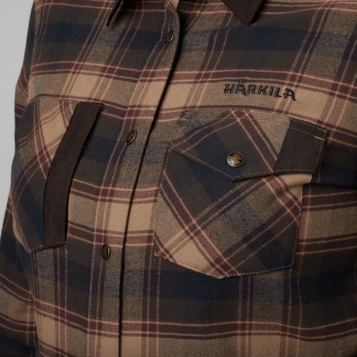 Aivak L/S skjorte – Dame Burgundy – Härkila