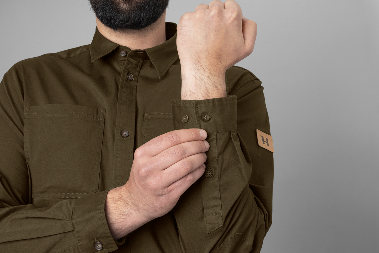 Trym L/S skjorte – Willow Green – Härkila