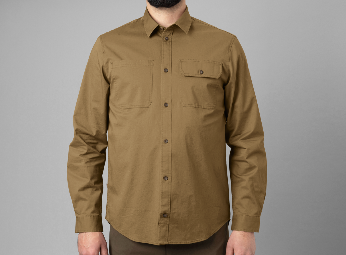 Trym L/S skjorte – Antique Sand – Härkila