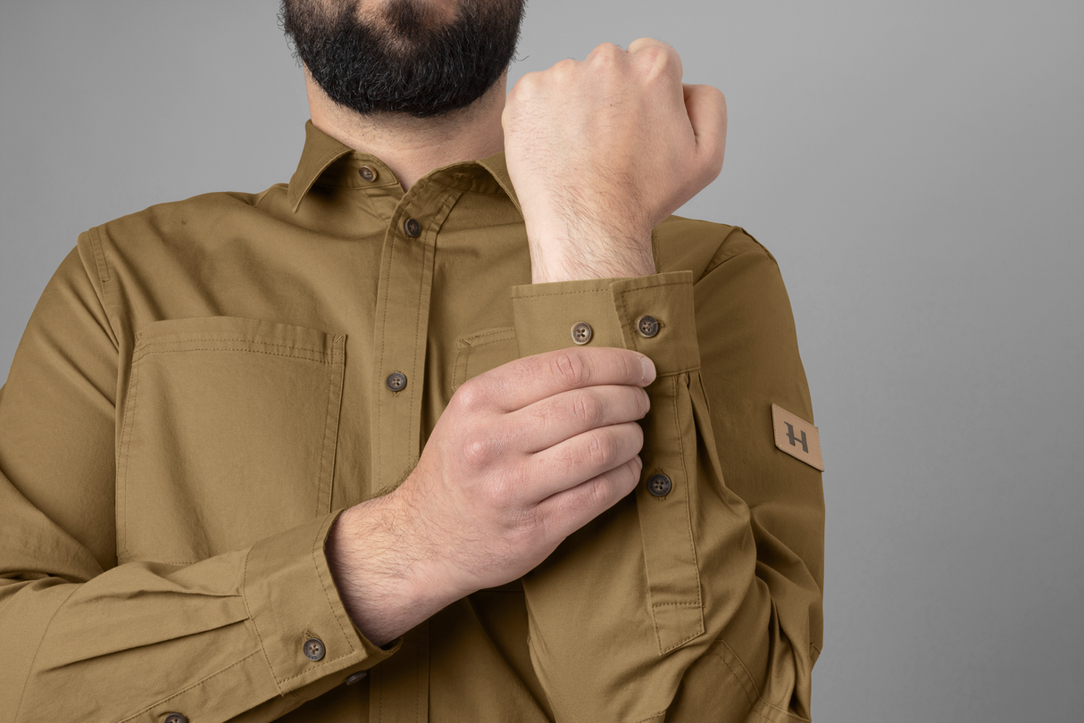 Trym L/S skjorte – Antique Sand – Härkila