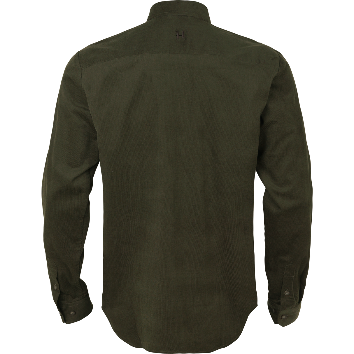 Kaldfjord cordfløyelsskjorte Willow Green – Härkila