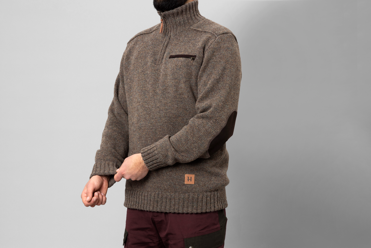 Annaboda 2.0 HSP strikkegenser – Dark Sand – Härkila