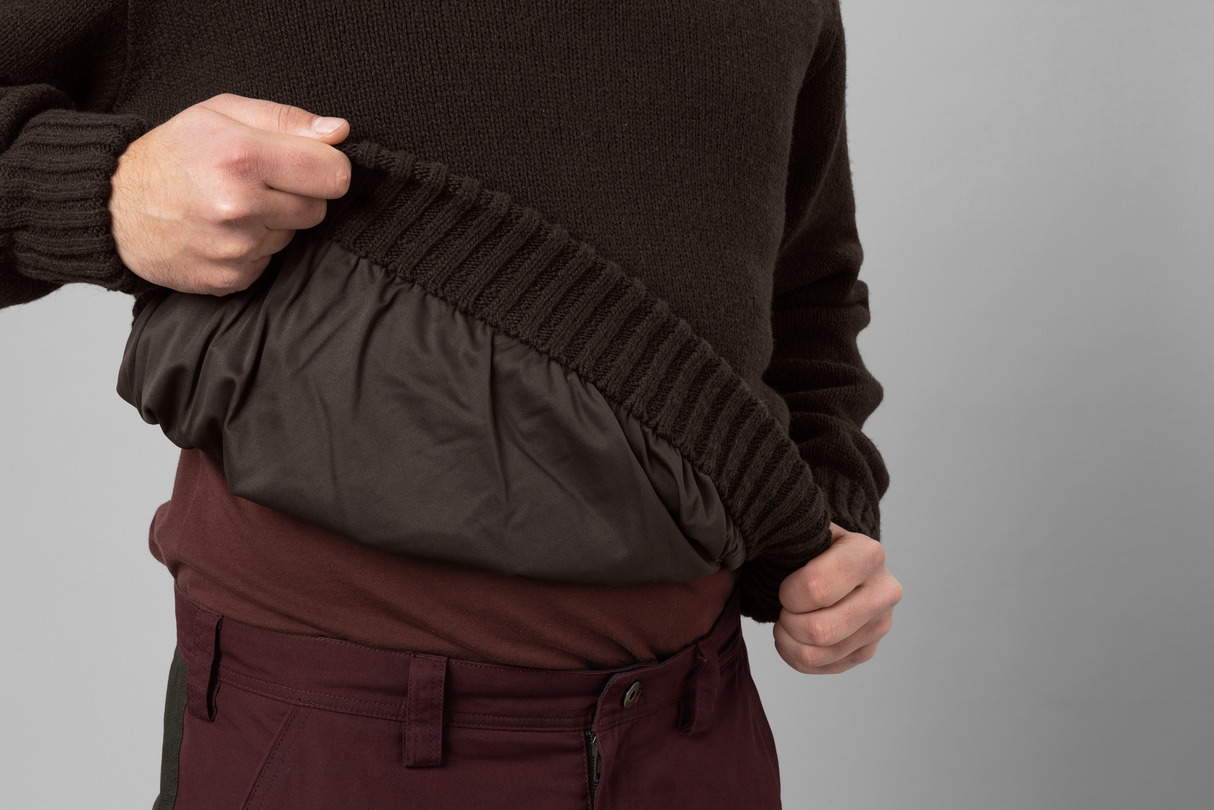 Annaboda 2.0 HSP strikkegenser – Demitasse Brown – Härkila