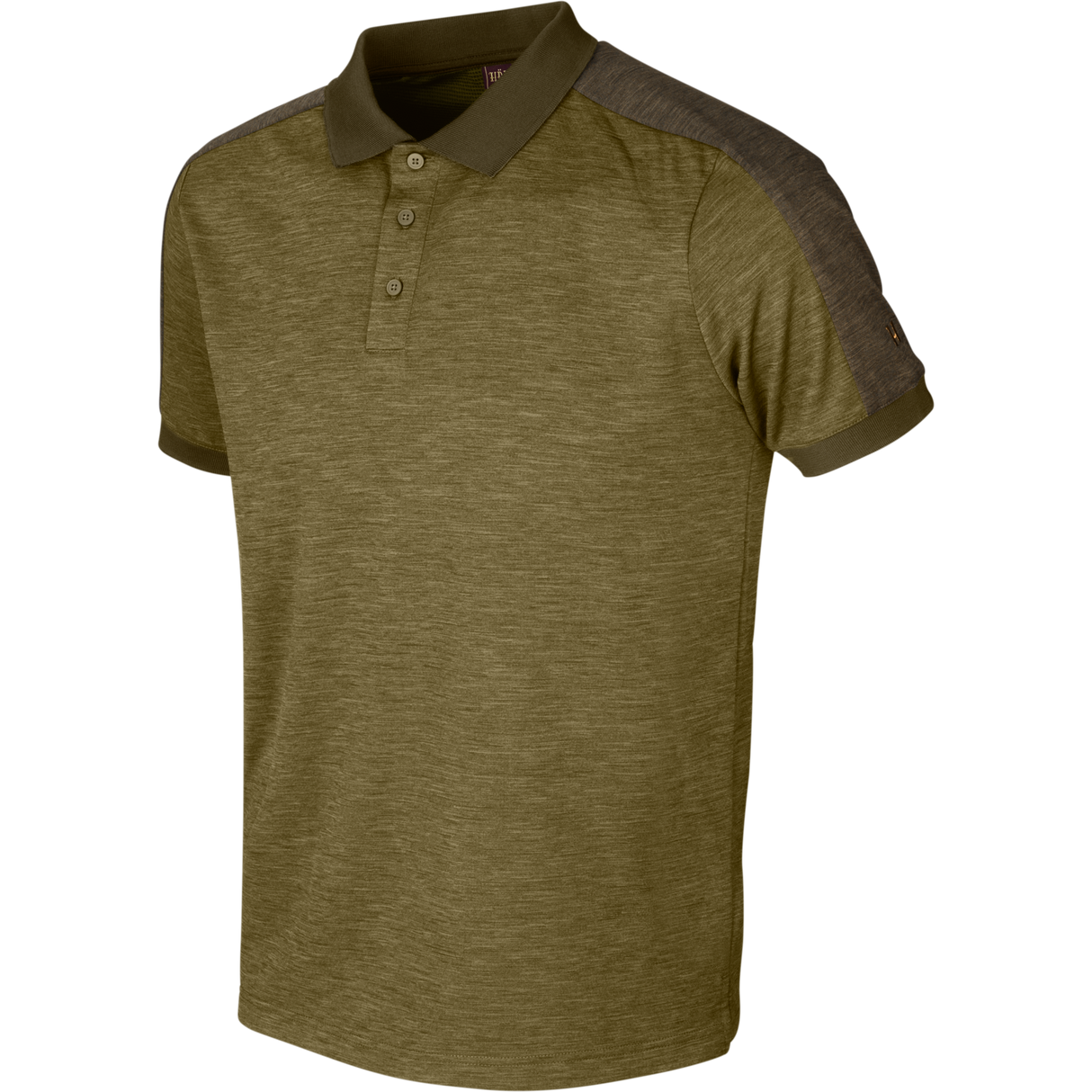 Härkila Tech Polo - Dark Olive/Willow Green – Härkila