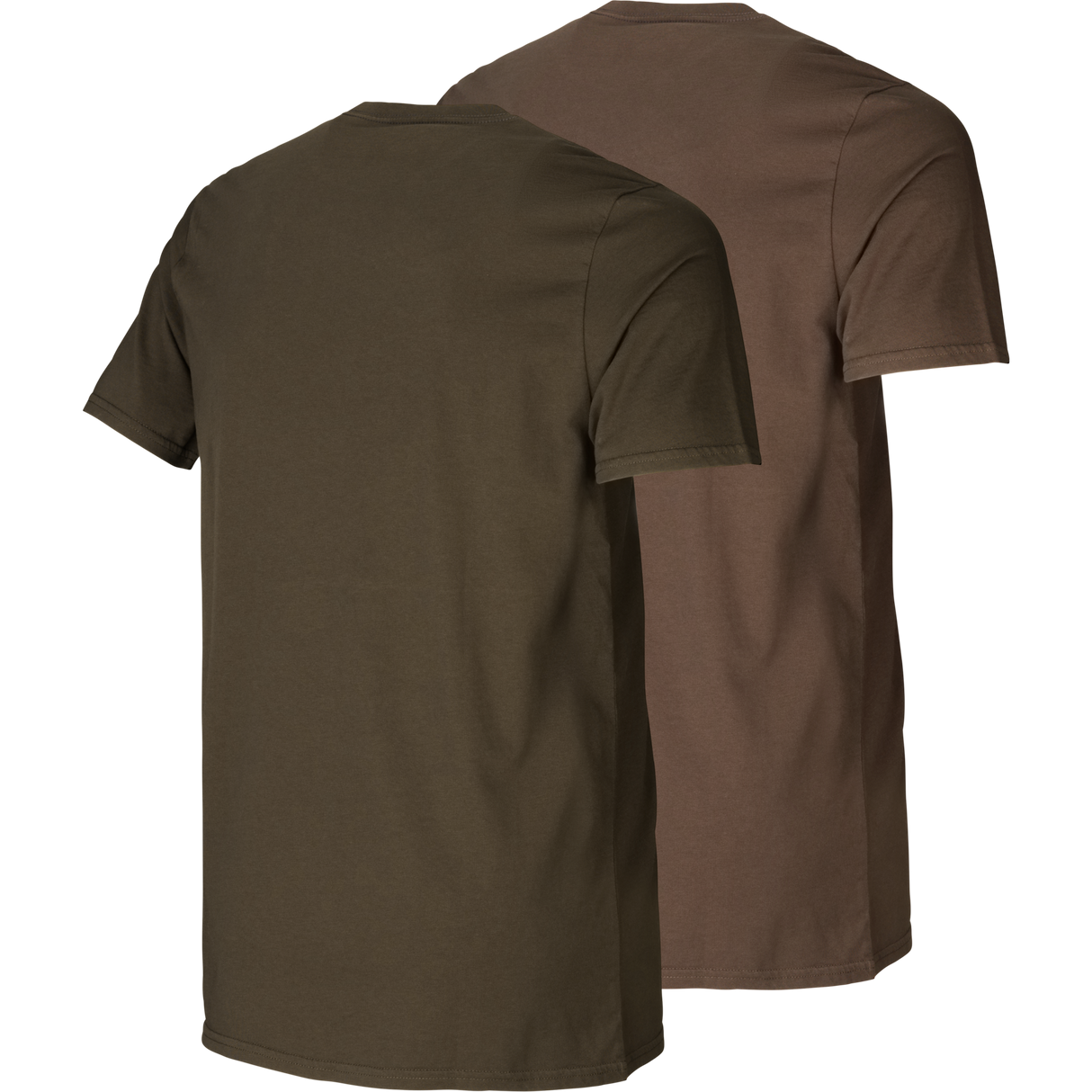 Graphic T-Skjorte 2-Pack - Willow Green/Slate Brown – Härkila