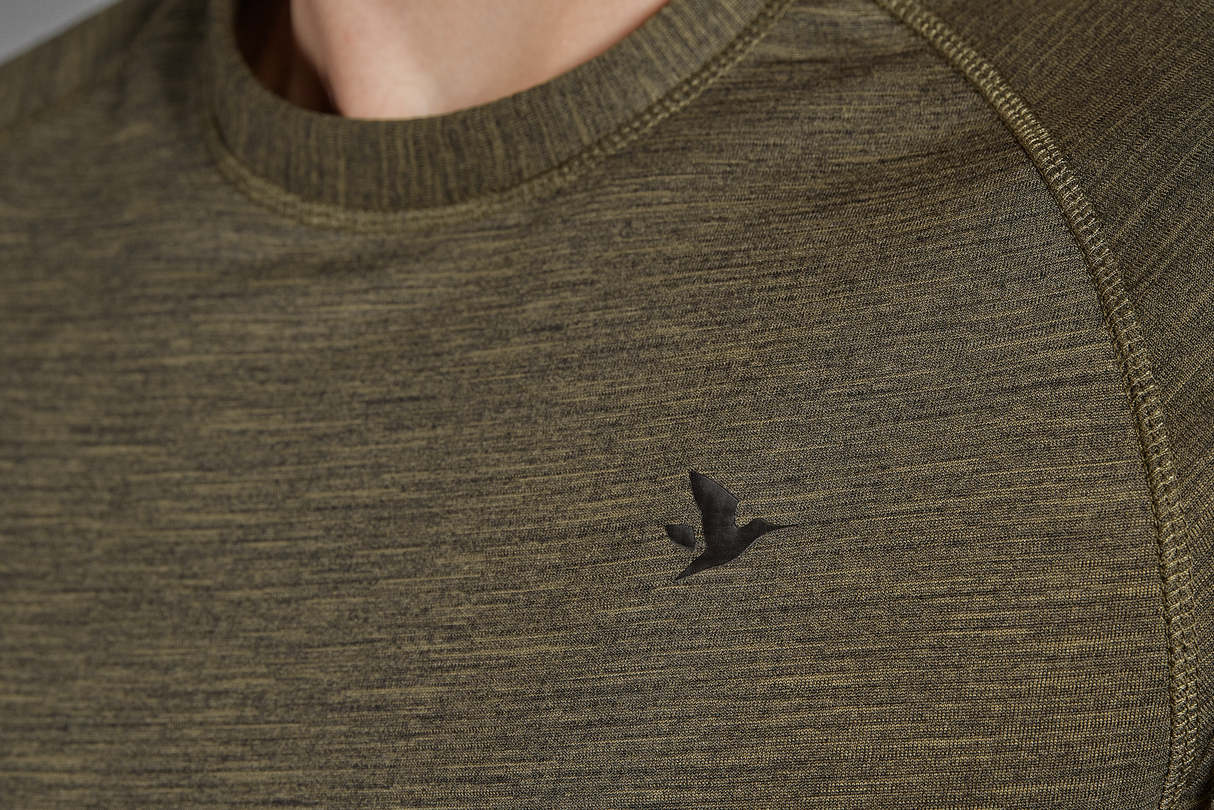 Active L/S T-skjorte - Pine Green – Seeland