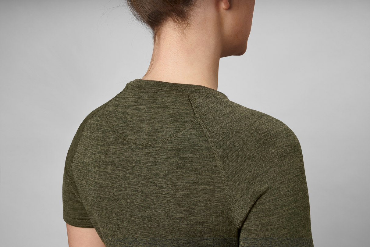 Active S/S T-skjorte Dame Pine Green – Seeland