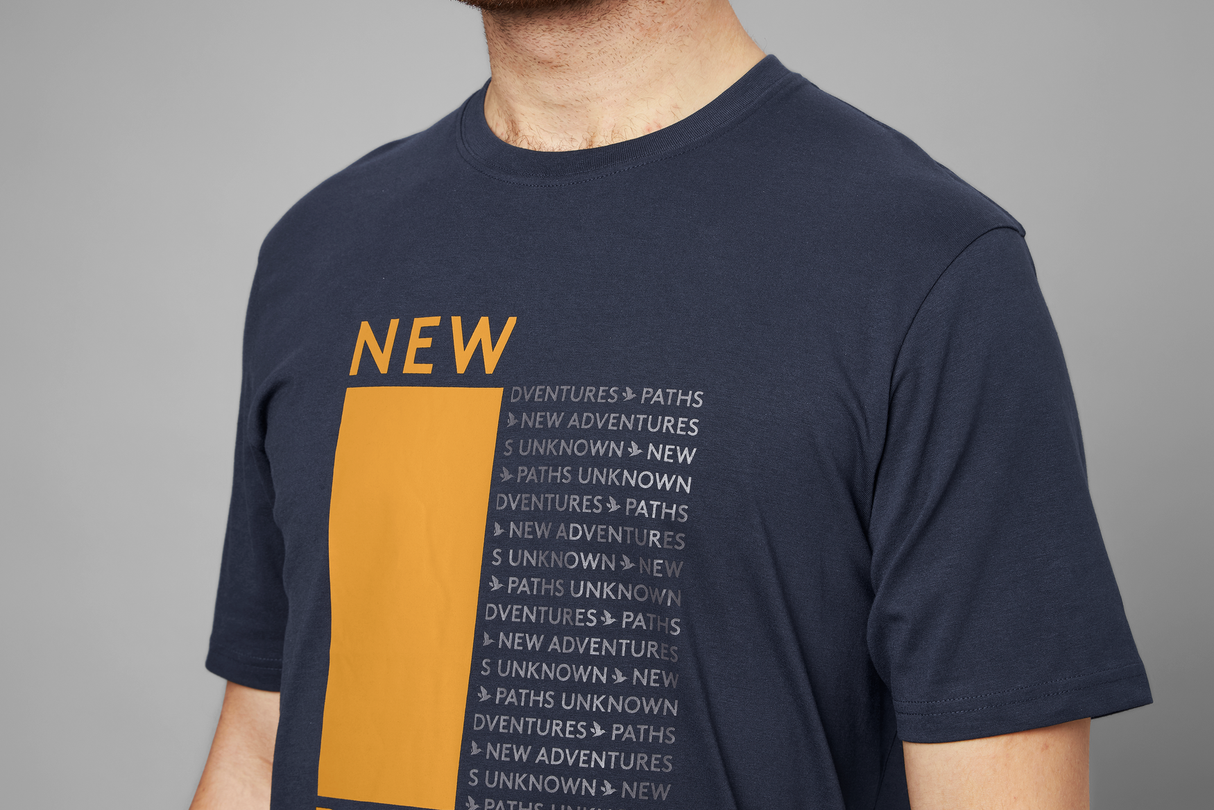 Path T-skjorte Dark Navy – Seeland
