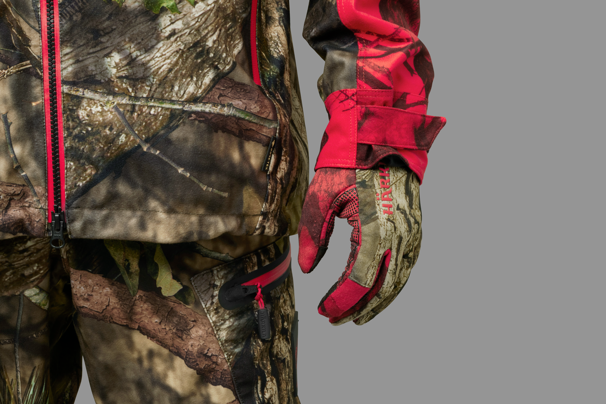 Moose Hunter 2.0 - Fleecehansker MossyOak®Break-Up Country®/MossyOak®Red – Härkila