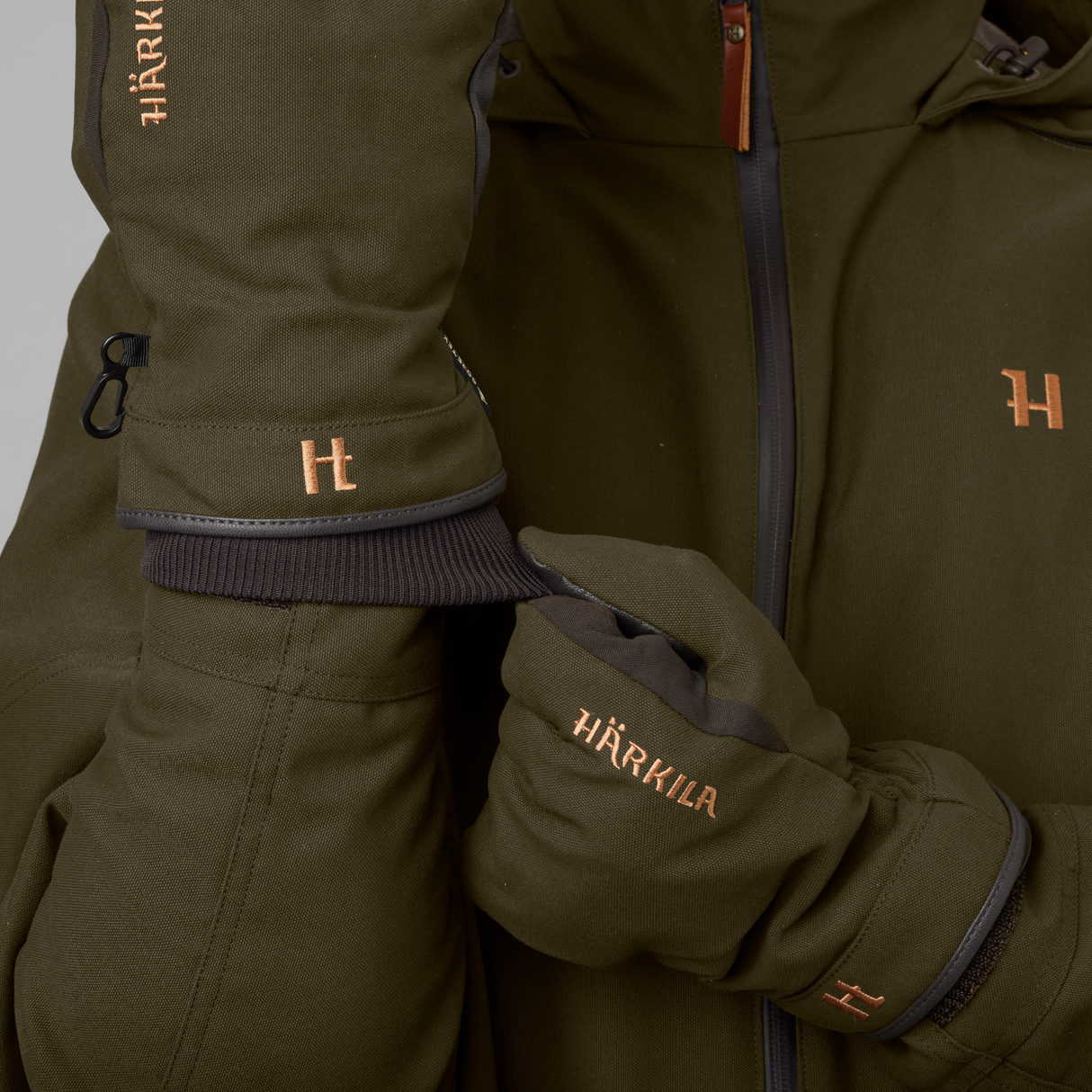 Pro Hunter GTX hanske Willow Green/Shadow Brown – Härkila