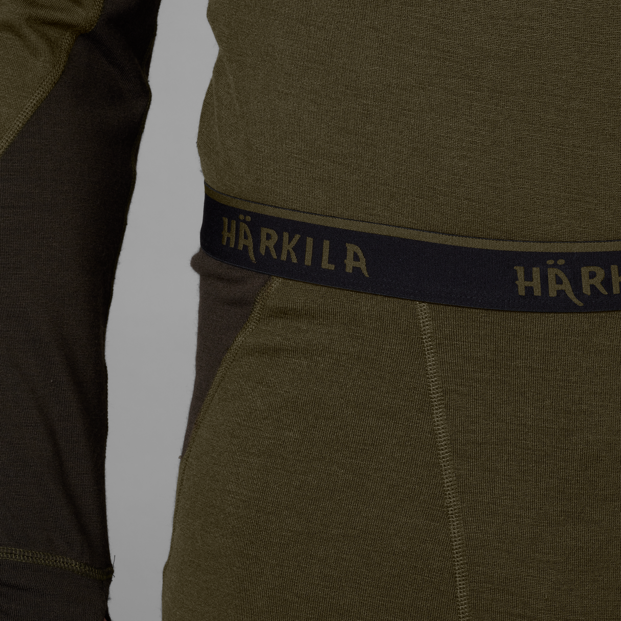 Base Warm stillongs Willow Green/Shadow Brown – Härkila