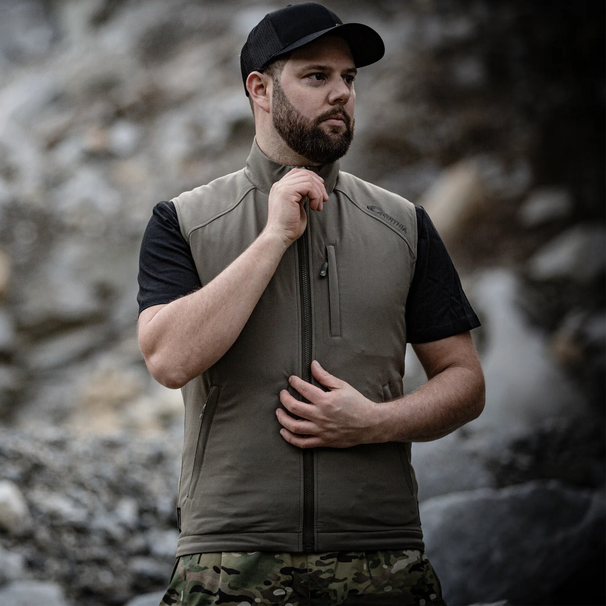 Loftshell vest – Carinthia - svart – Carinthia
