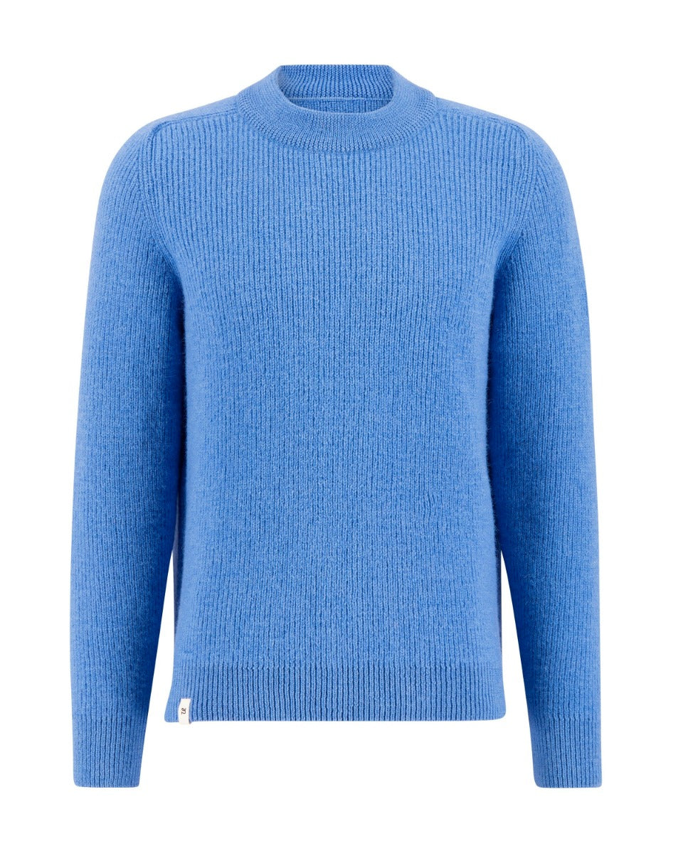 Alltime Graze Crew Genser Herre Provence Blue – Ulvang