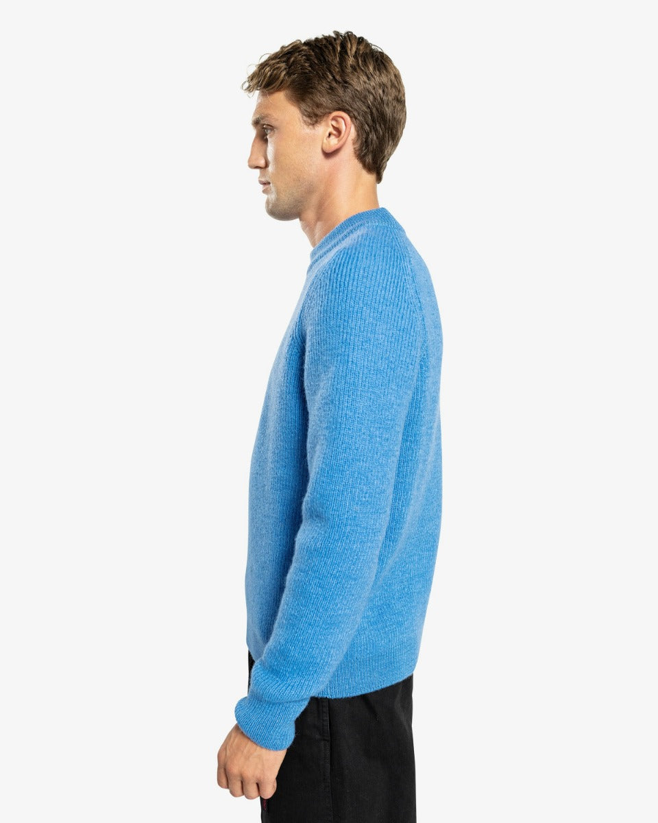 Alltime Graze Crew Genser Herre Marineblå – Ulvang