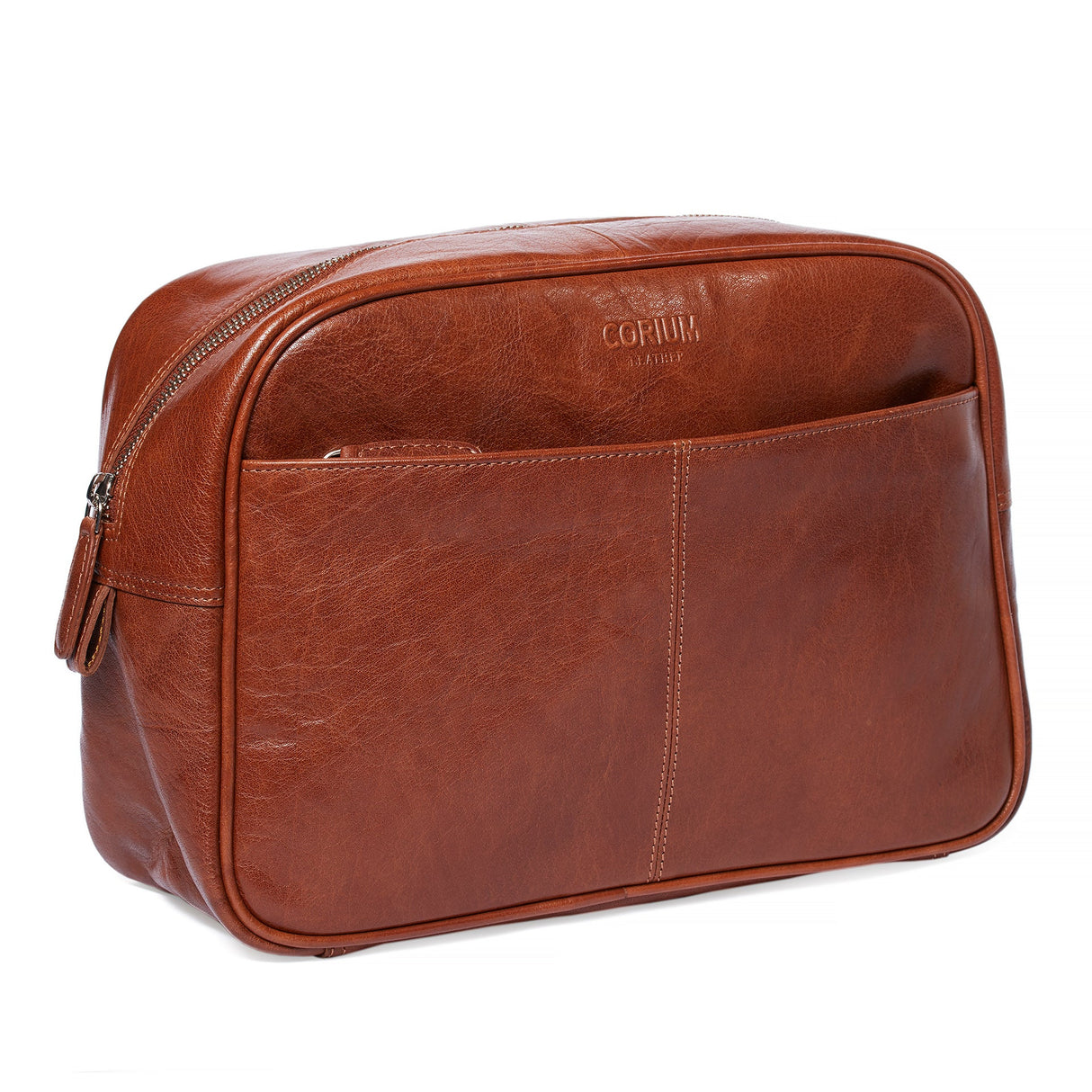 Auckland Toalettmappe Cognac – Corium