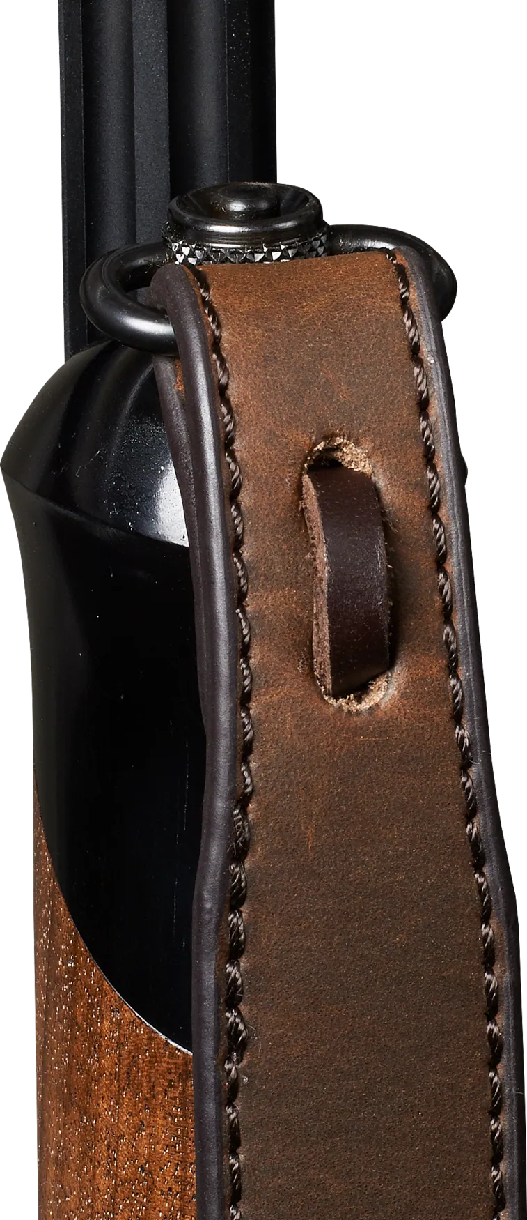 Geværreim, lær Dark Brown – Härkila
