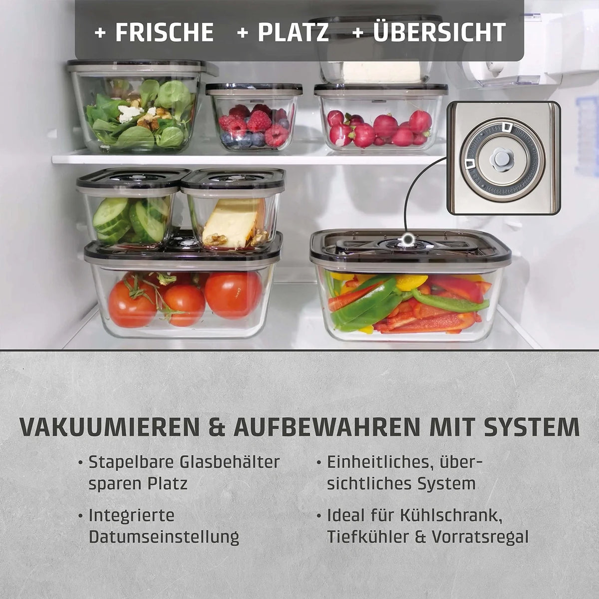 Vacu OneTouch - Eco-sett – Caso