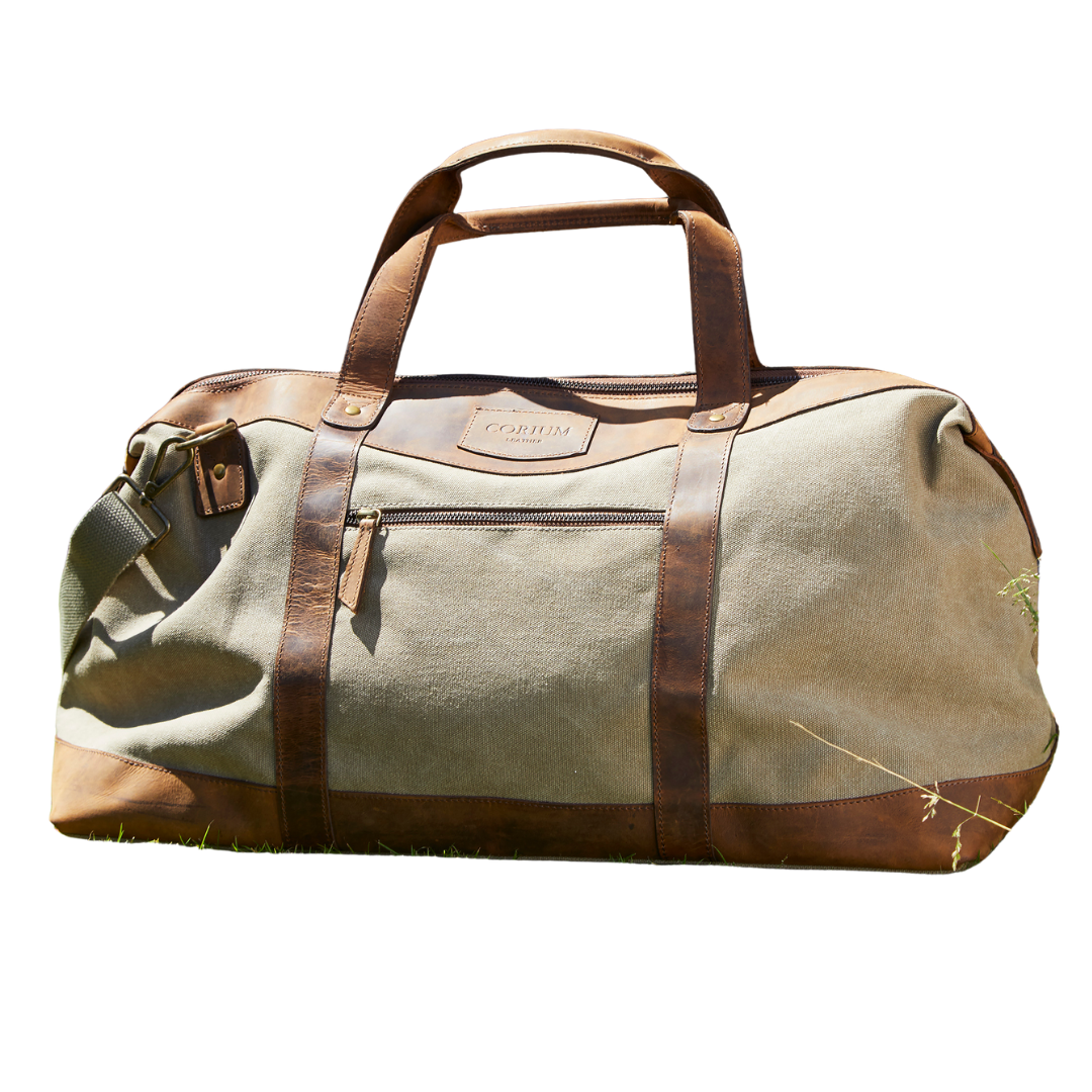Reiseveske Canvas/Hunter Skinn – Corium