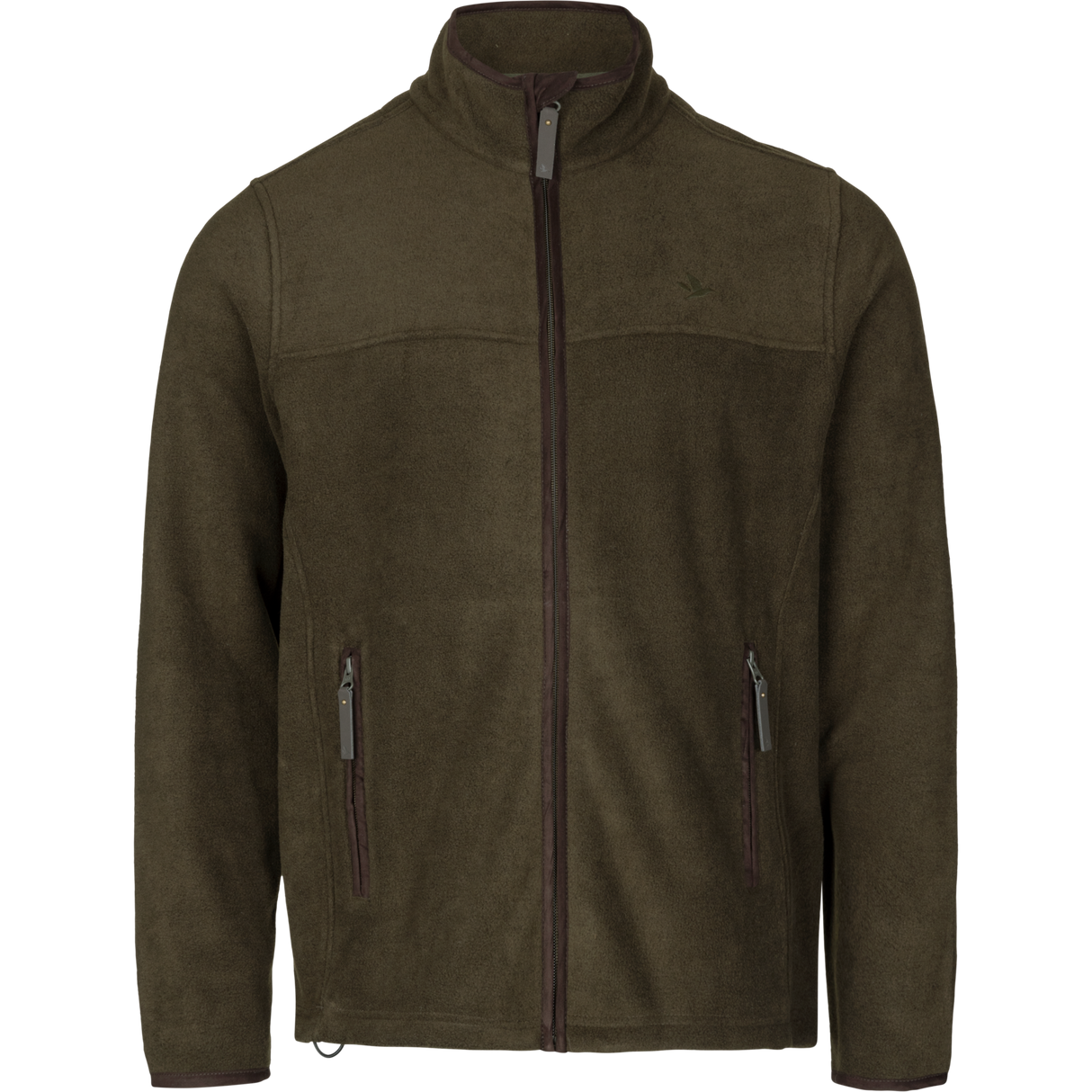 Woodcock Earl Fleece Jakke - Pine Green Melange – Seeland
