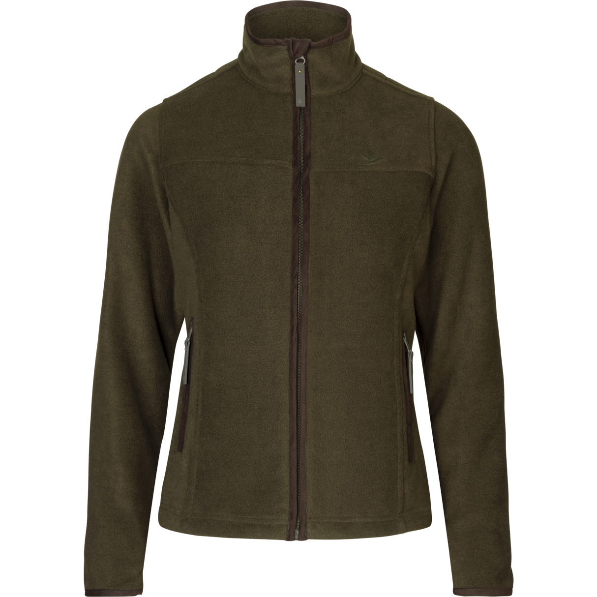 Woodcock Ivy Fleecejakke - Pine Green Melange – Seeland