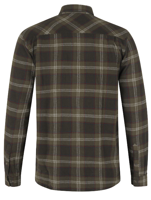 Glen Flanellskjorte - Pine Green Check – Seeland