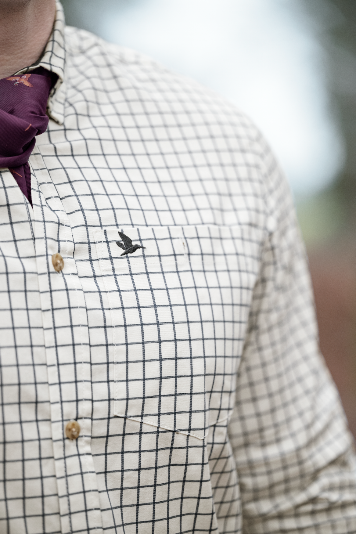 Oxford Skjortе - Dark Sapphire Check – Seeland