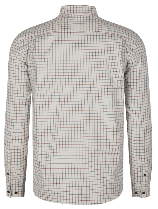 Oxford Shooting Skjorte - Grape Leaf/Terracotta Check – Seeland