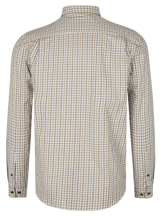 Oxford Shooting Skjorte - Classic Blue/Classic Brown Check – Seeland