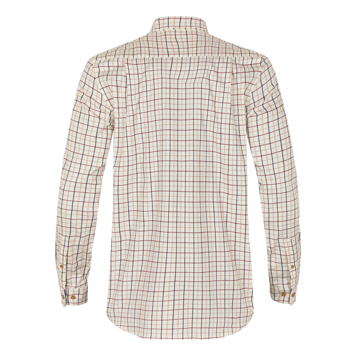 Oxford Skytterskjorte – Classic Blue/Merlot Check – Seeland