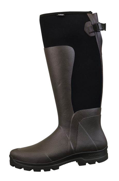 Hillside Flex Gummistøvler - Dark Brown – Seeland