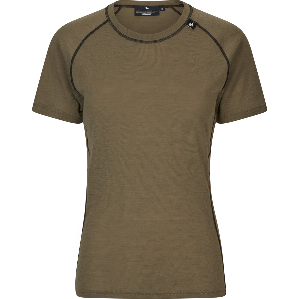 Apex Aia Merino T-skjorte Covert Green – Seeland