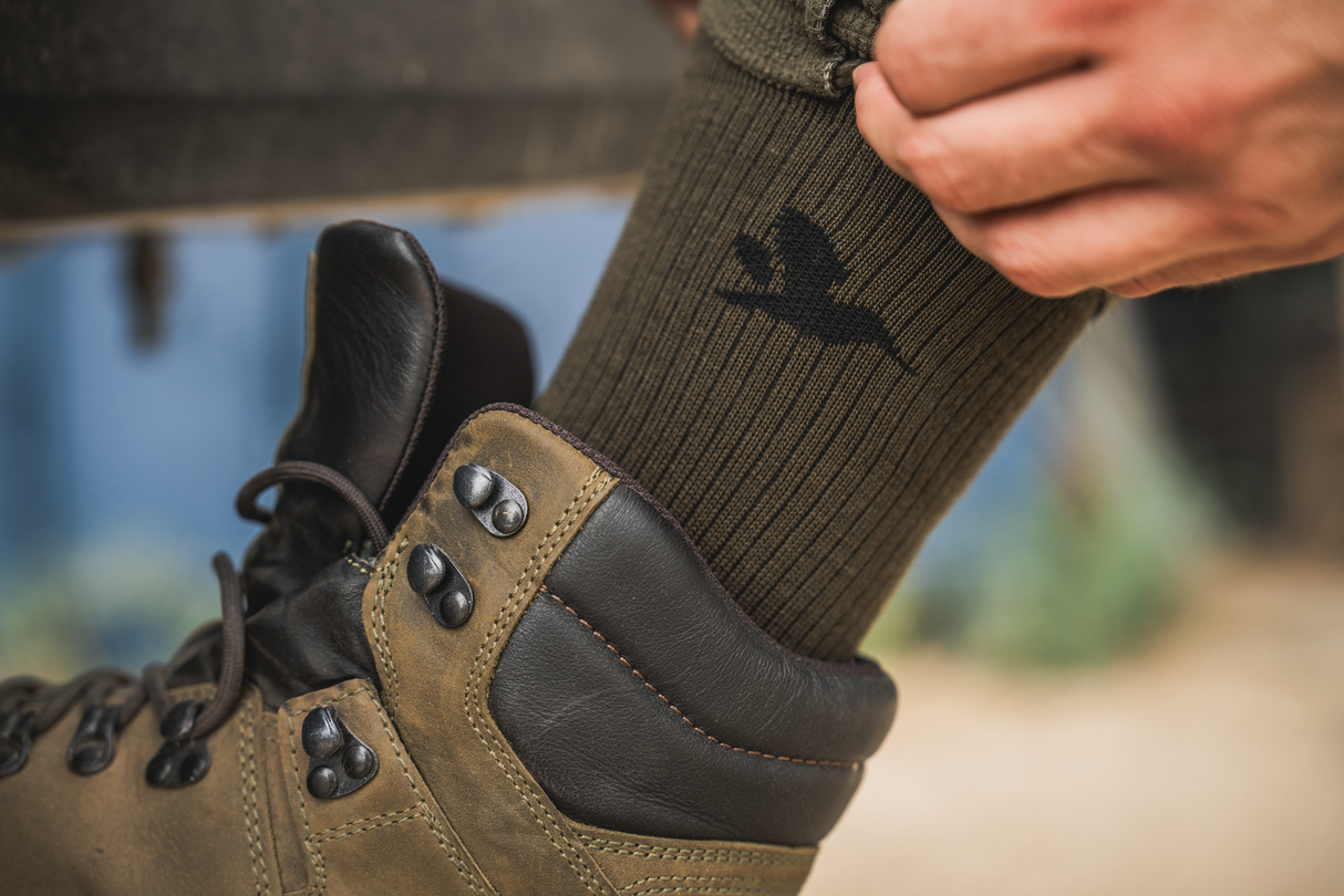 Field Merino-Sokk - 2-Pack Pine Green/Military Olive – Seeland